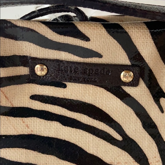Kate Spade Zebra Print Purse - Picture 2 of 3